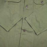 60s Vintage Korean Army (ROKA) HBT Utility Shirt - Small