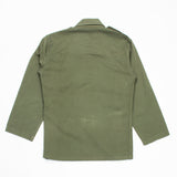 60s Vintage Korean Army (ROKA) HBT Utility Shirt - Small