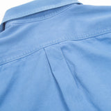 60s Vintage Royal Navy Blue Action Working Dress Shirt - Large