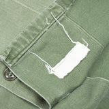 60s Vintage 16th Inf Rgt 1st Pattern OG-107 Utility Shirt - Small