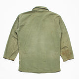 Distressed 40s WW2 Vintage '45D' HBT Jacket - Small