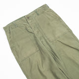 60s Vintage OG-107 Sateen Utility Trousers - 34x28