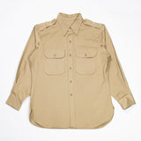 Deadstock 50s US Army Class B Khaki Shirt - Large