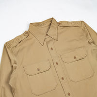 Deadstock 50s US Army Class B Khaki Shirt - Large