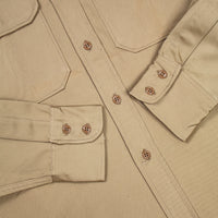 Deadstock 50s US Army Class B Khaki Shirt - Large