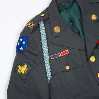 60s Vietnam War Vintage 23rd ID Class A Uniform Jacket - Small
