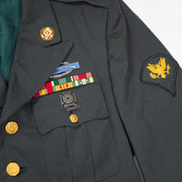 60s Vietnam War Vintage 23rd ID Class A Uniform Jacket - Small