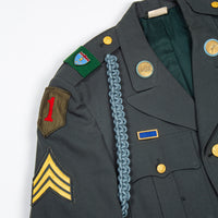 60s Vietnam War Vintage 23rd ID Class A Uniform Jacket - Small