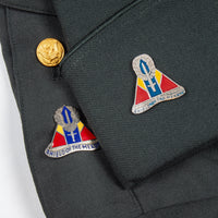 60s Vietnam War Vintage 1st Avi. Bde. Class A Uniform Jacket & Cap - Small