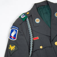 60s Vietnam War Vintage 173rd Abn. Bde. Class A Uniform Jacket - Small