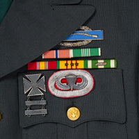 60s Vietnam War Vintage 173rd Abn. Bde. Class A Uniform Jacket - Small