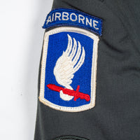 60s Vietnam War Vintage 173rd Abn. Bde. Class A Uniform Jacket - Small