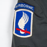 60s Vietnam War Vintage 173rd Abn. Bde. Class A Uniform Jacket - Small