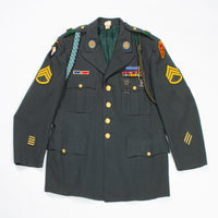 60s Vietnam War Vintage 25th ID / 101st Abn. Class A Uniform Jacket - Medium