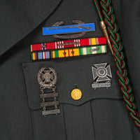 60s Vietnam War Vintage 25th ID / 101st Abn. Class A Uniform Jacket - Medium