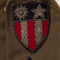 40s Vintage US Army Bullion CBI Dress Uniform Jacket - Small