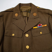40s Vintage US Army Bullion CBI Dress Uniform Jacket - Small
