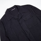 70s Vintage East German NVA Black APC Crew Shirt - Small