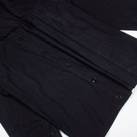 70s Vintage East German NVA Black APC Crew Shirt - Small