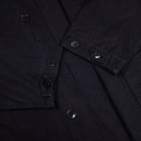 70s Vintage East German NVA Black APC Crew Shirt - Small