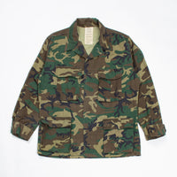 70s Vintage RDF ERDL HWU Combat Coat - Large