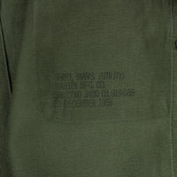 60s Vintage USMC Marines P56 Utility Shirt - Medium