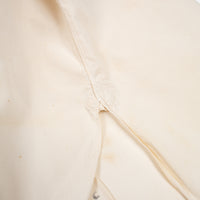 50s Vintage Japanese Shirokiya White Cotton Shirt - Medium