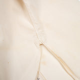 50s Vintage Japanese Shirokiya White Cotton Shirt - Medium