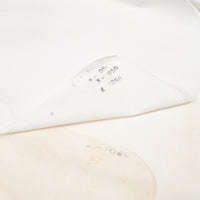 50s Vintage Japanese Matsuya White Cotton Shirt - Medium