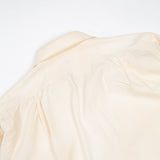 50s Vintage Japanese Matsuya White Cotton Shirt - Medium