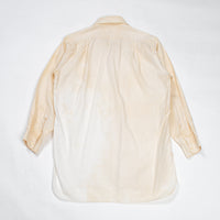 50s Vintage Japanese Matsuya White Cotton Shirt - Medium