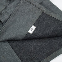 70s Vintage Swiss Army Salt & Pepper Denim Chore Jacket - Large