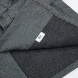 70s Vintage Swiss Army Salt & Pepper Denim Chore Jacket - Large