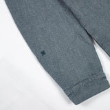 60s Vintage Swiss Army Salt & Pepper Denim Chore Jacket - Medium