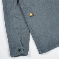 60s Vintage Swiss Army Salt & Pepper Denim Chore Jacket - Medium