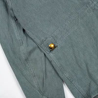 60s Vintage Swiss Army Salt & Pepper Denim Chore Jacket - Medium
