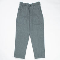 Deadstock 60s/70s Vintage Swiss Army Salt & Pepper Denim Trousers