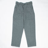 Deadstock 60s/70s Vintage Swiss Army Salt & Pepper Denim Trousers