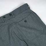 Deadstock 60s/70s Vintage Swiss Army Salt & Pepper Denim Trousers