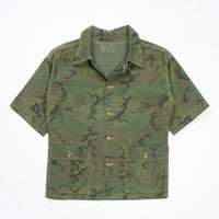 60s Vietnam War Vintage Invisible ERDL Shirt - Small
