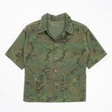 60s Vietnam War Vintage Invisible ERDL Shirt - Small