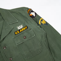 60s Vietnam War 101st Airborne Utility Shirt - Small