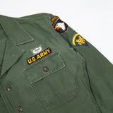 60s Vietnam War 101st Airborne Utility Shirt - Small