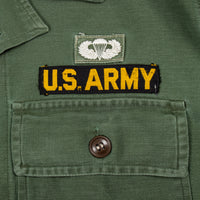 60s Vietnam War 101st Airborne Utility Shirt - Small