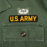 60s Vietnam War 101st Airborne Utility Shirt - Small