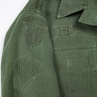 60s Vietnam War 101st Airborne Utility Shirt - Small