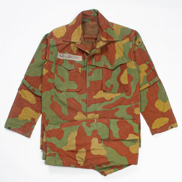 70s Vintage Italian Army San Marco Tele Mimetico Airborne Uniform Set - Medium