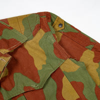 70s Vintage Italian Army M58 Telo Mimetico Airborne Uniform Set - Medium