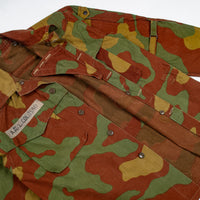 70s Vintage Italian Army M58 Telo Mimetico Airborne Uniform Set - Medium