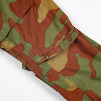 70s Vintage Italian Army M58 Telo Mimetico Airborne Uniform Set - Medium